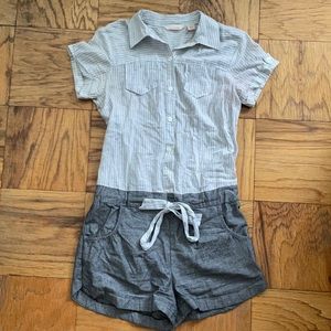 Collared Romper